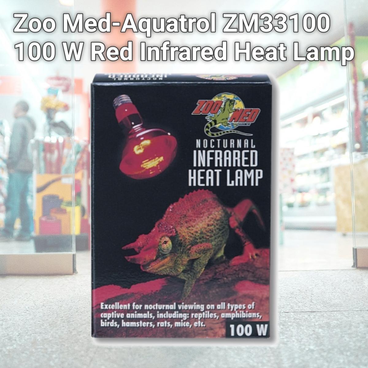 Picture of Zoo Med-Aquatrol ZM33100 100 W Red Infrared Heat Lamp