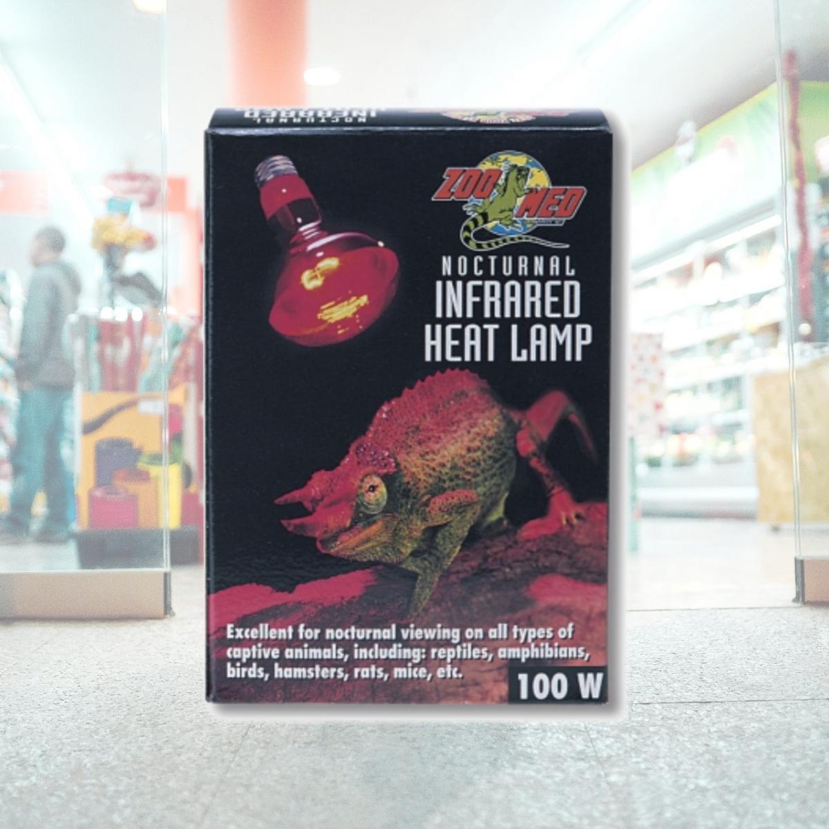Picture of Zoo Med-Aquatrol ZM33100 100 W Red Infrared Heat Lamp