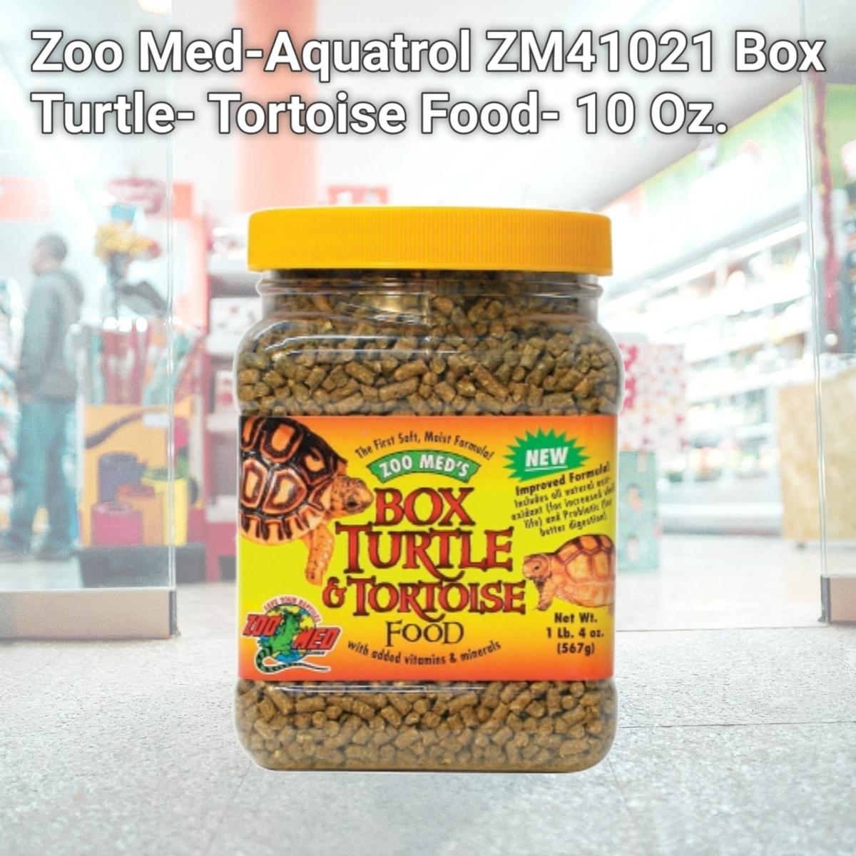 Picture of Zoo Med-Aquatrol ZM41021 Box Turtle- Tortoise Food- 10 Oz.