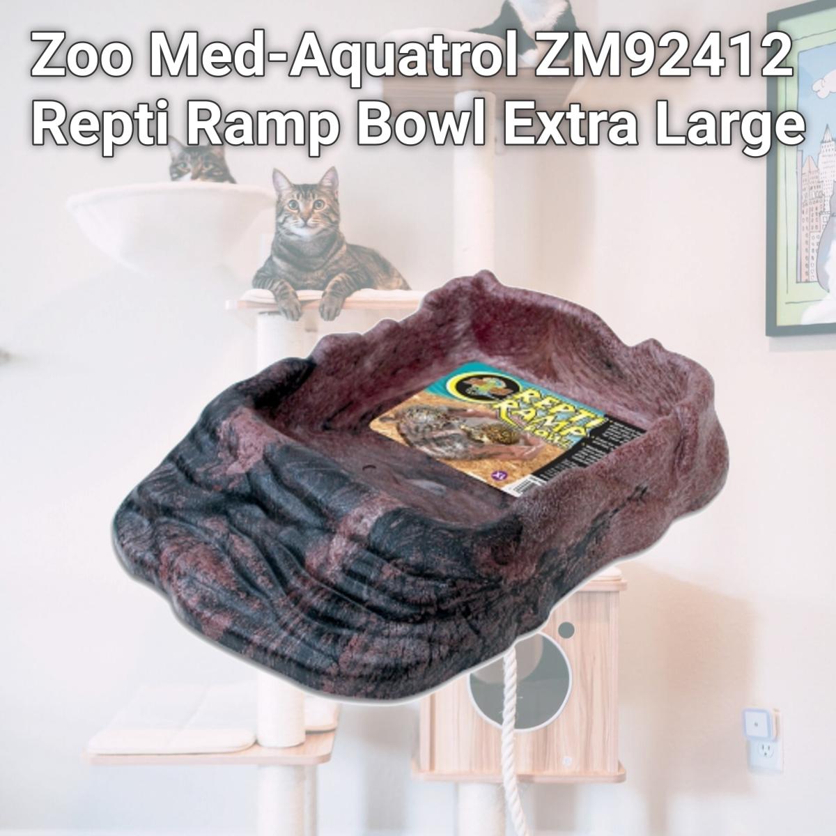 Picture of Zoo Med-Aquatrol ZM92412 Repti Ramp Bowl Extra Large