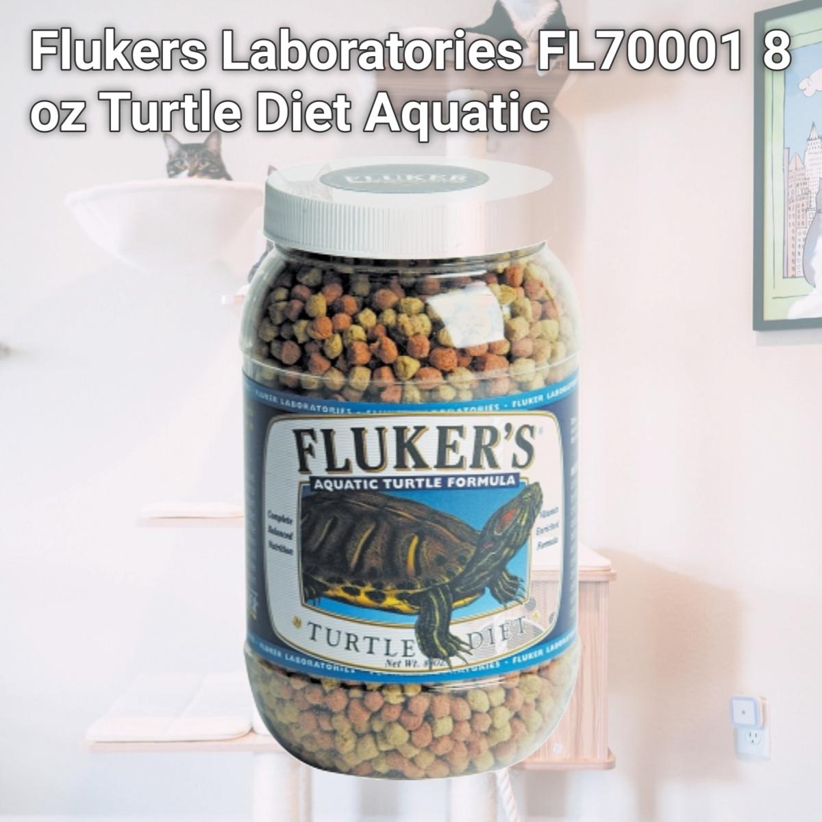 Picture of Flukers Laboratories FL70001 8 oz Turtle Diet Aquatic