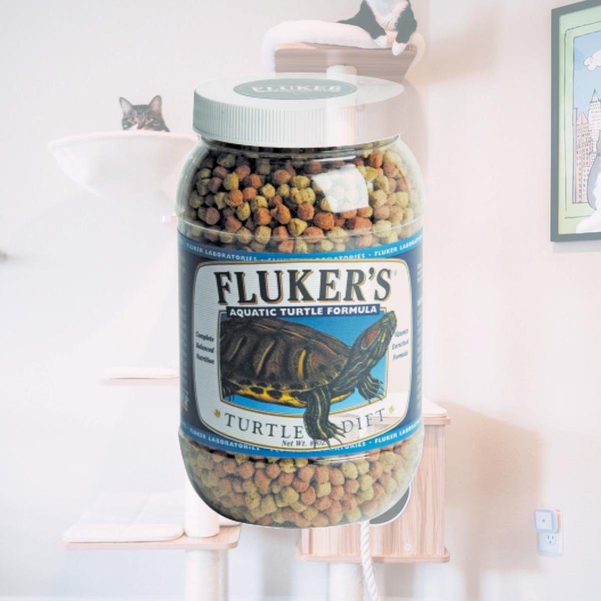 Picture of Flukers Laboratories FL70001 8 oz Turtle Diet Aquatic