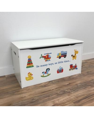 Picture of Little Colorado 058SO So Many Toys Storage Box - White