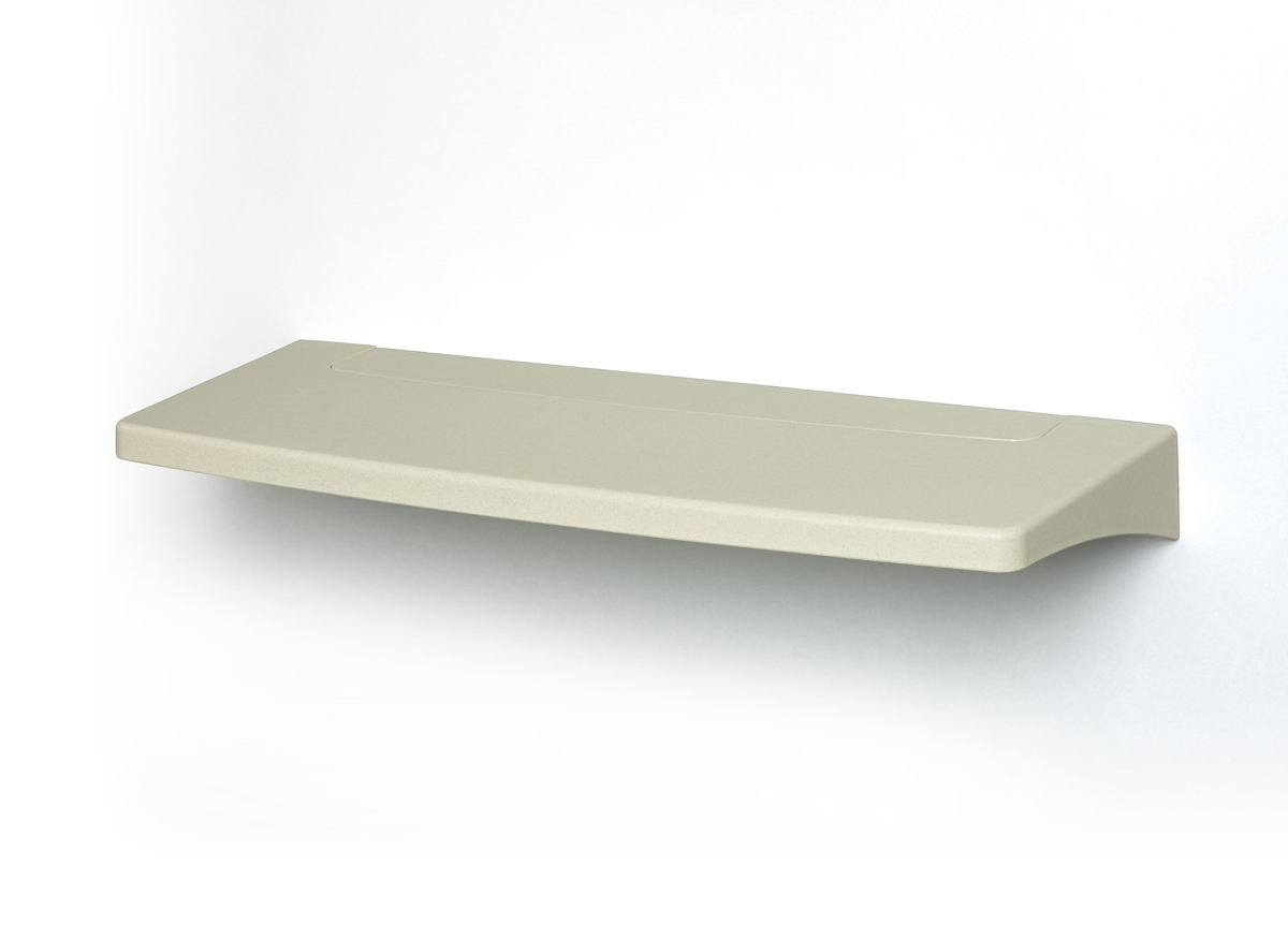 22 in. Folding Shelf, Wheat