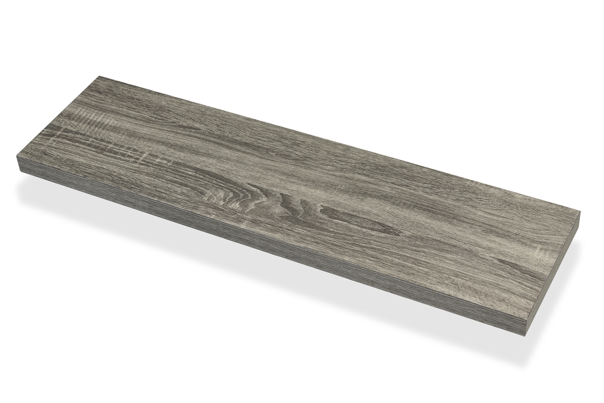 36 in. Avalon MDF with Veneer Overlay Floating shelf, Ash Oak