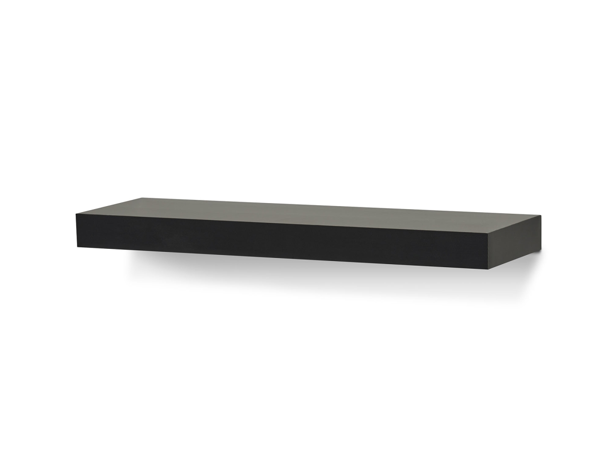 20 in. Mini Avalon Floating shelf, Black