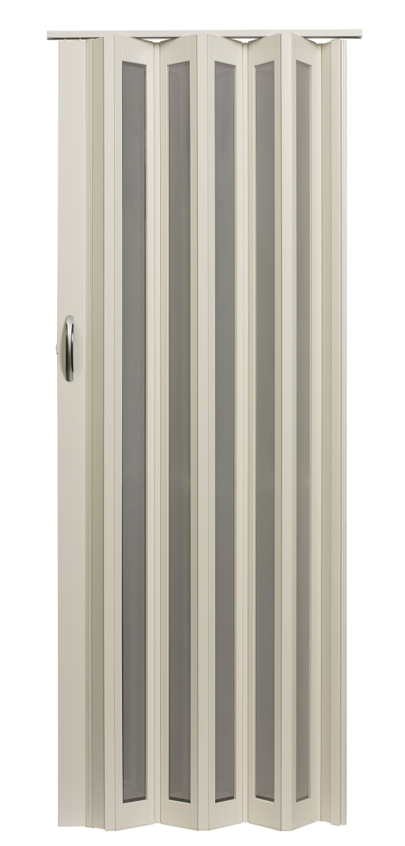 Homestyle HSMETRO3280WHTQ 36 x 80 in. Metro Frosted Folding Doors, White Turquoise