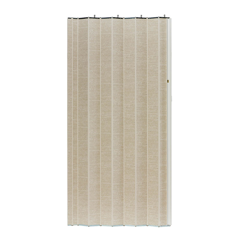 WF3680C 36 x 80 in. Woodshire Accordion Style with Panels, Chalk