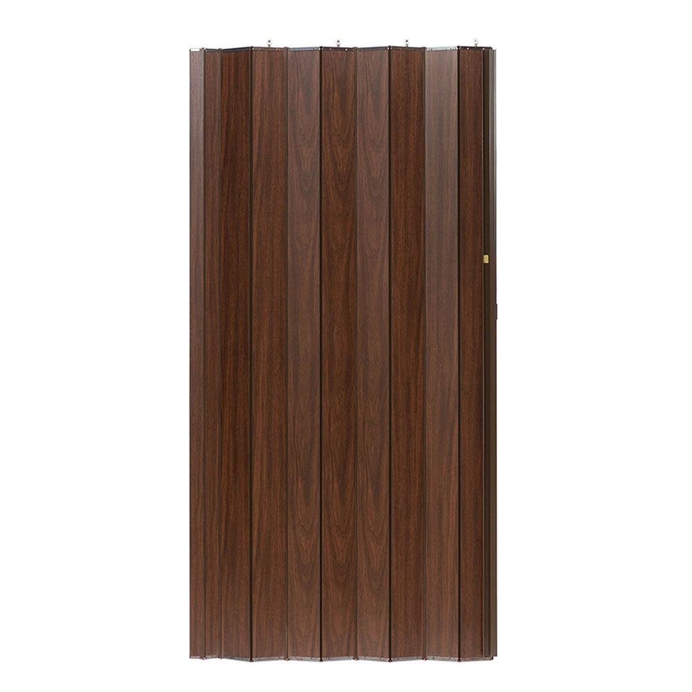 WF3680W 36 x 80 in. Woodshire Accordion Style with Panels, Walnut