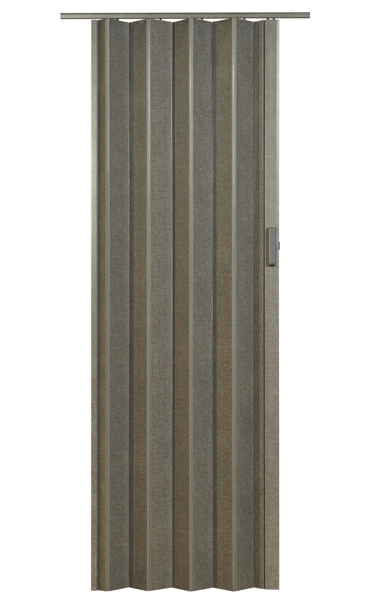 EL3680GL 36 x 80 in. Elite Vinyl Folding Door Gray Linen