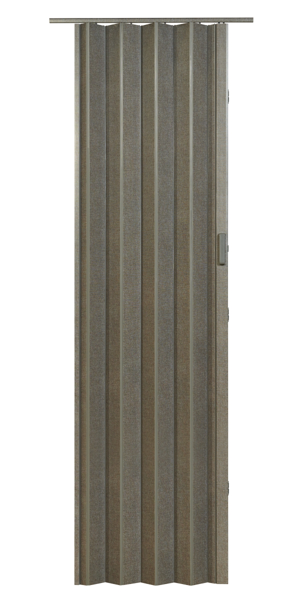 EL3696GL 36 x 96 in. Elite Vinyl Folding Door Gray Linen