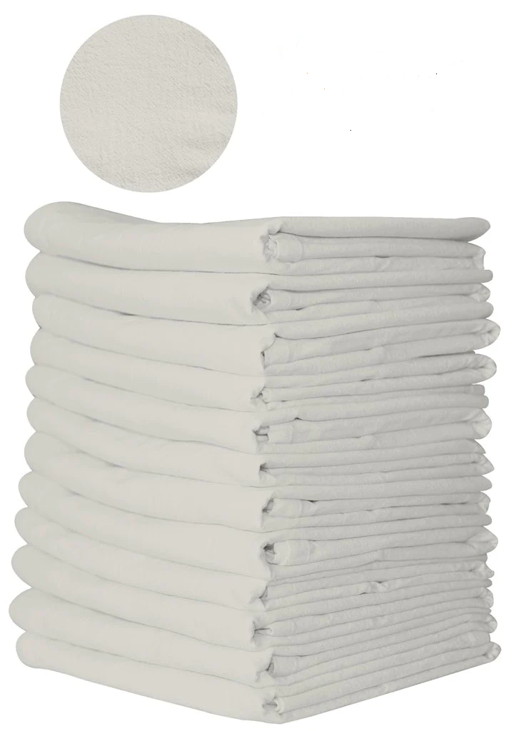 Picture of LITO Linen &amp; Towel LSFL083 28 x 28 in. Organic Flour Sack Towels  Off-White - Pack of 120