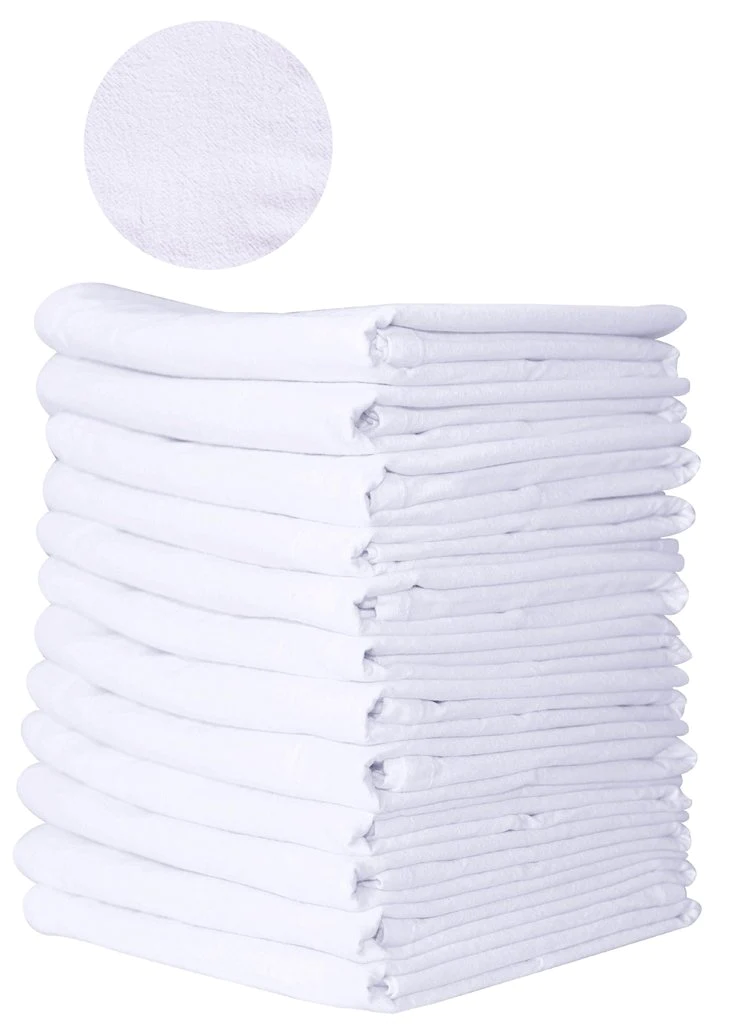 Picture of LITO Linen &amp; Towel LSFL084 28 x 28 in. Organic Flour Sack Towels  White - Pack of 130