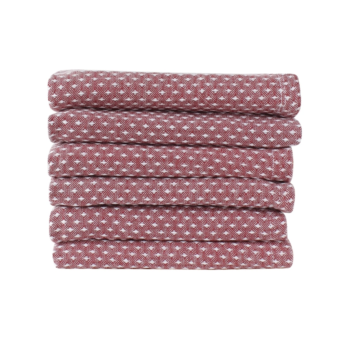 Picture of LITO Linen &amp; Towel LSFL023 18 x 28 in. Rice Weave Towel  Maroon - Pack of 120