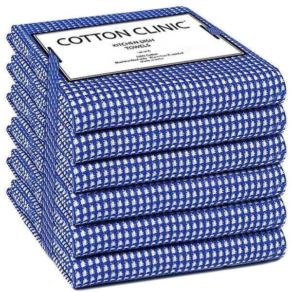 Picture of LITO Linen &amp; Towel LSFL027 18 x 28 in. Classic Waffle Kitchen Towel  Light Blue - Pack of 60