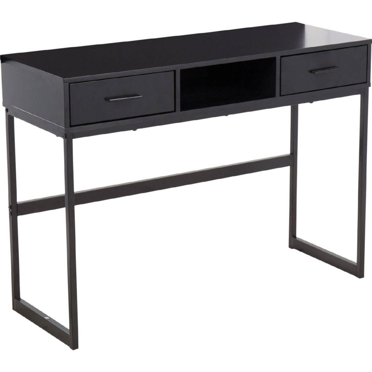 TBC-FRANKLIN BKBK Franklin Contemporary Console Table, Black
