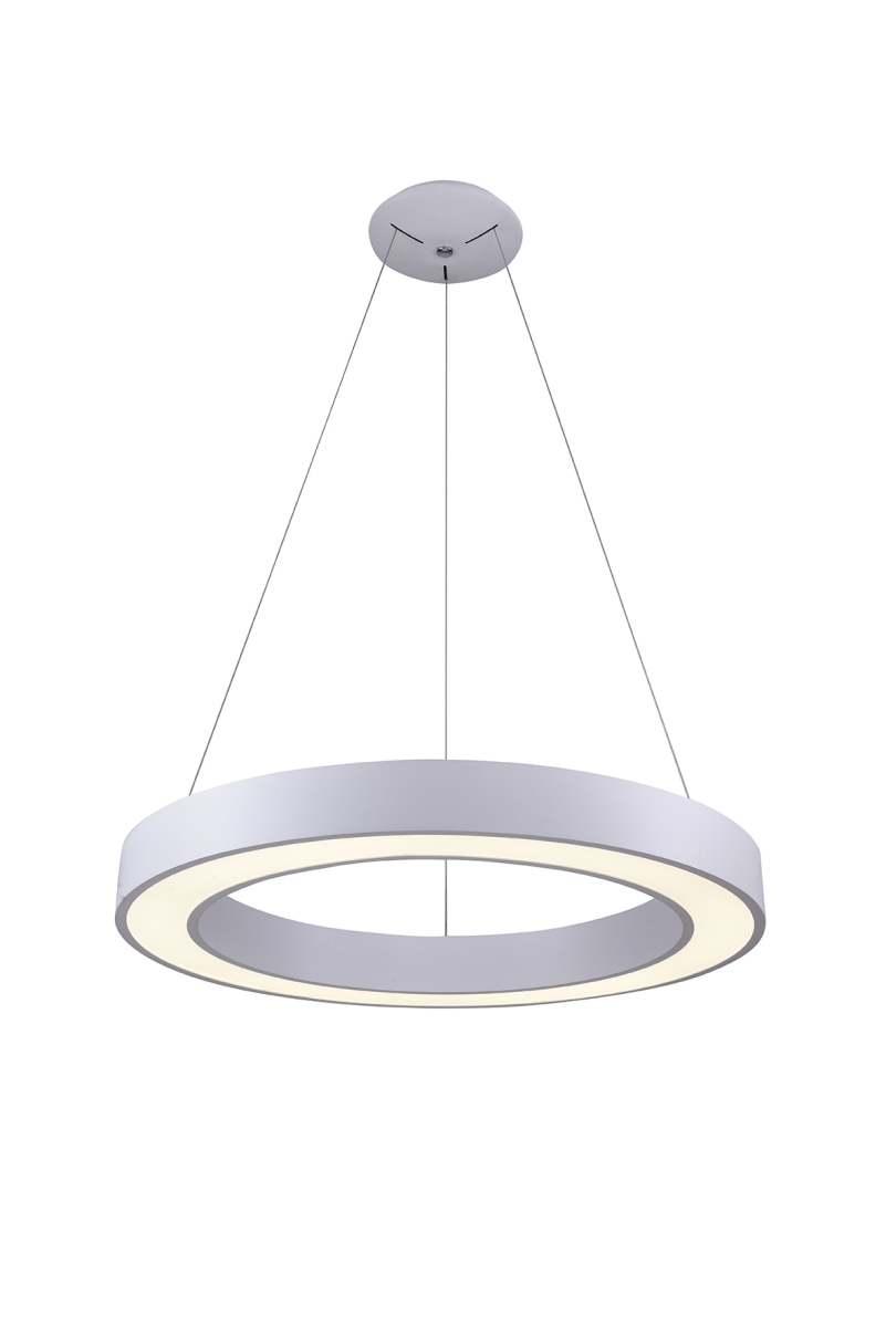 5342-872ROP-WH-TR-CCT 90W Berlin 3 LED pendant, White