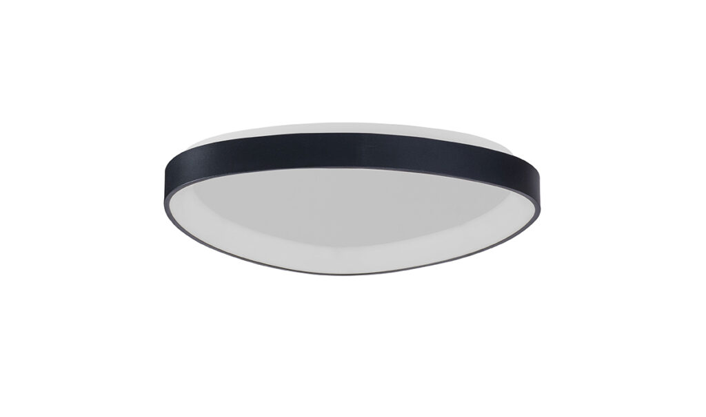 5355-838RCS-BK-CCT Florida S LED Flush Mount, Matte Black