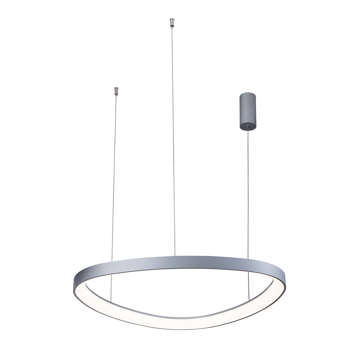5355-848RPP-SLV-3 48W Florida 2 LED Pendant, Silver
