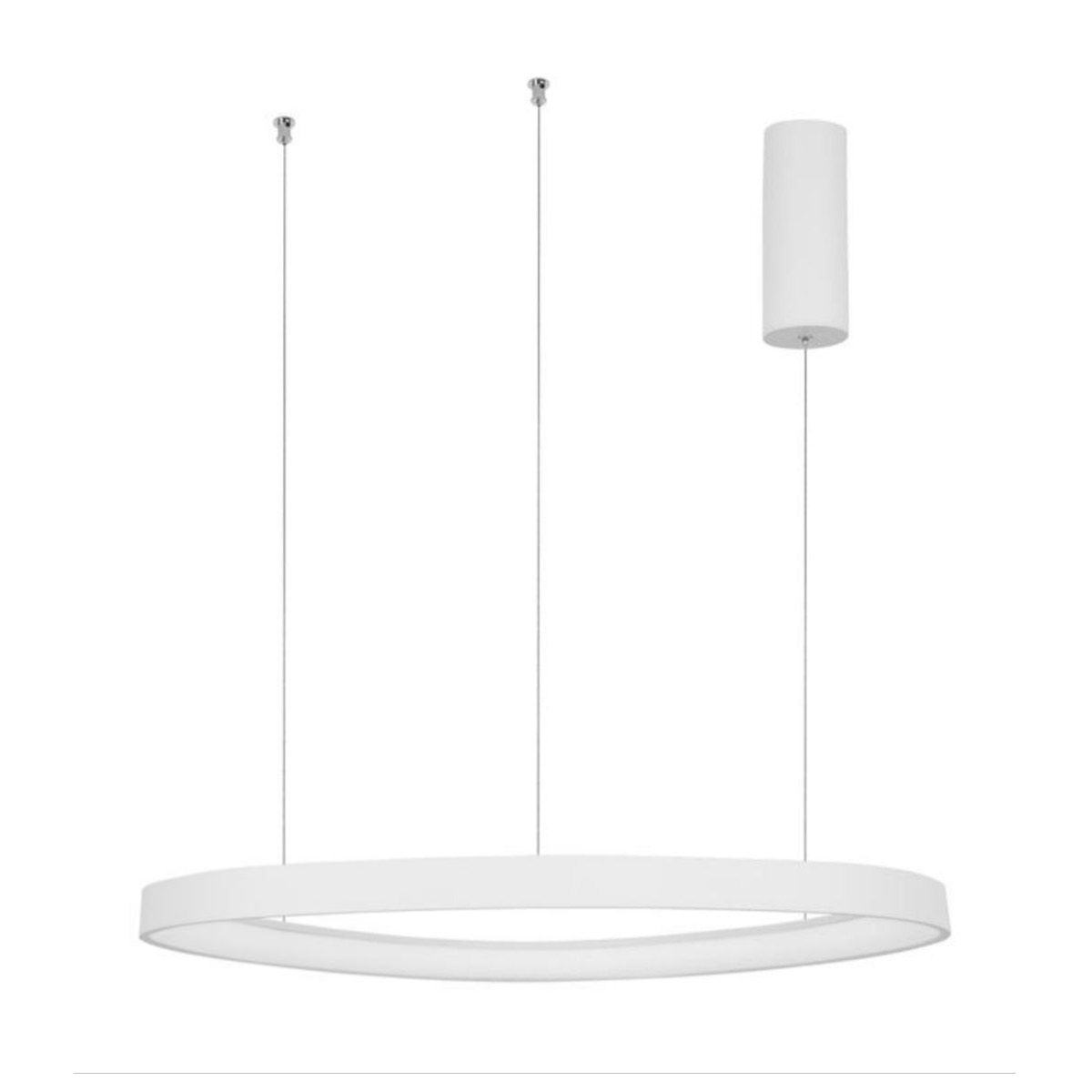5355-848RPP-WH-3 48W Florida 2 LED Pendant, White