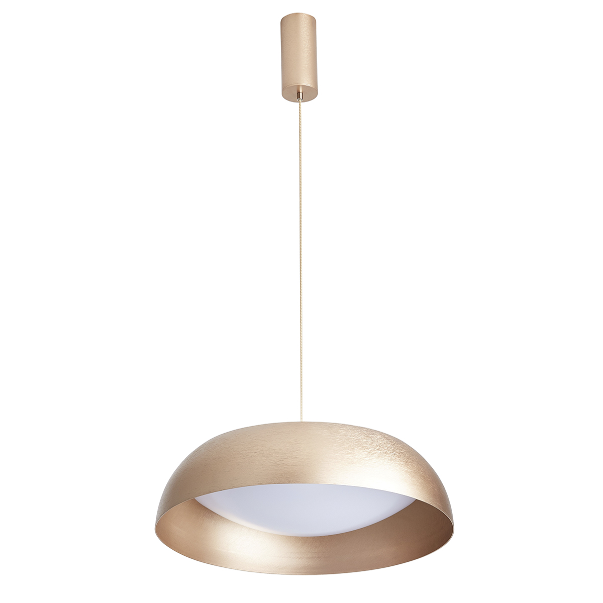 Noruega LED Pendant Light - Brush Brown Gold - 40W - Dimmable