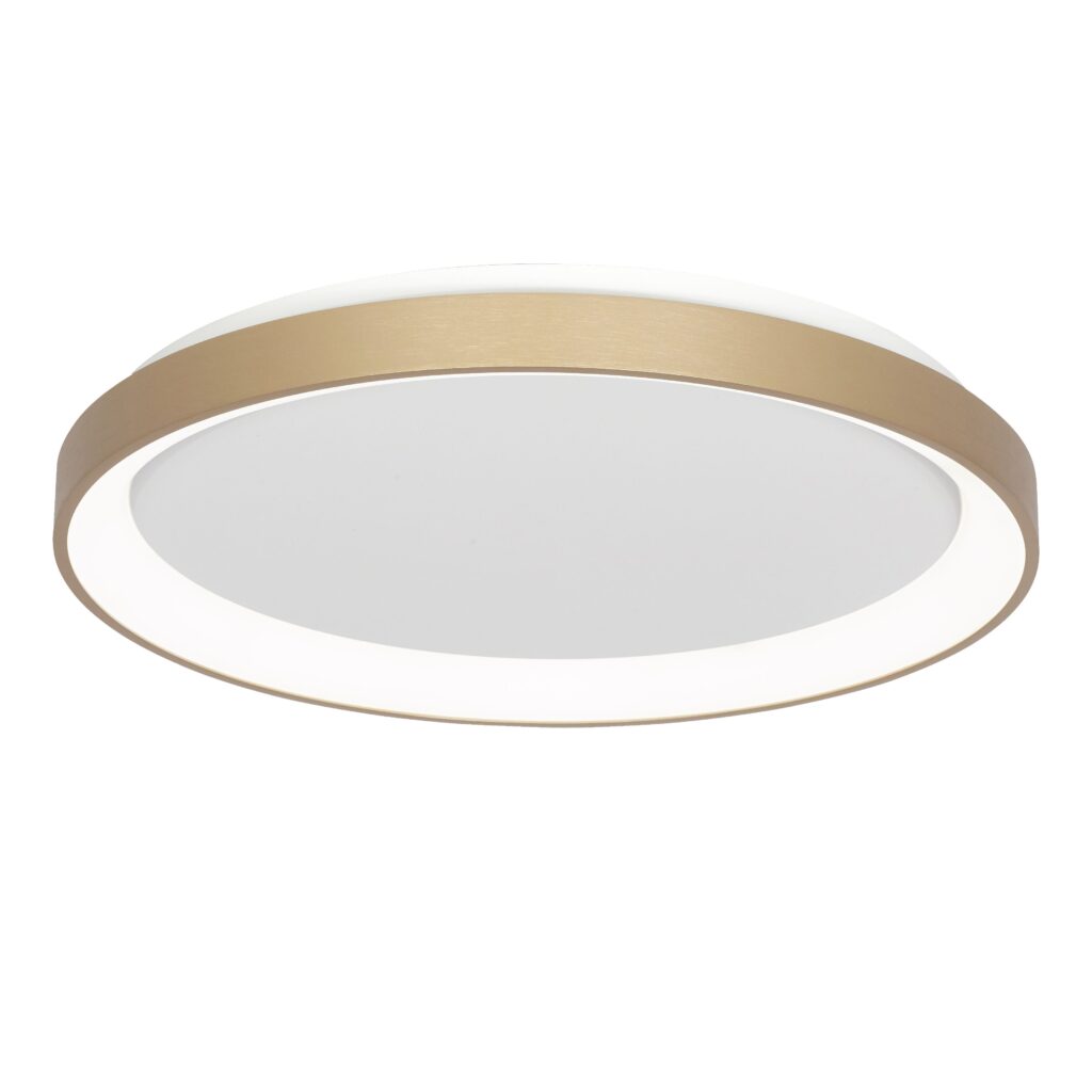 5367-830RC-BG-TR-CCT Alaska 1 LED Flush Mount, Brush Gold