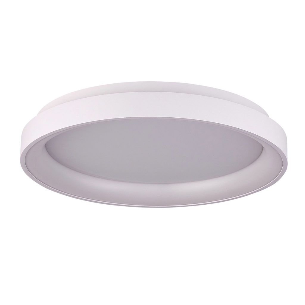 5367-830RC-WH-TR-CCT 30W Alaska 1 LED Flush Mount, White