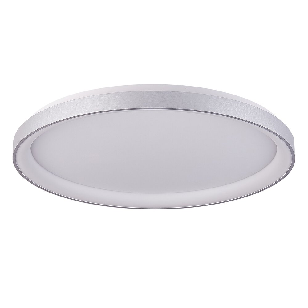 5367-838RC-SLV-TR-CCT 38W Alaska 2 LED Flush Mount, Silver