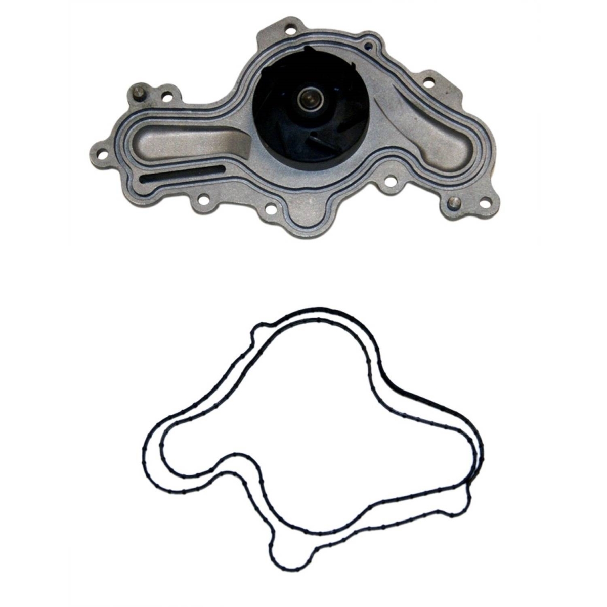 1259060 Engine Water Pump for 2007-2010 Ford Edge, Black