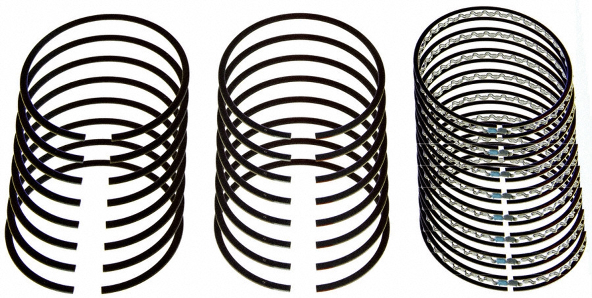 E273K Premium Piston Ring Set, Black