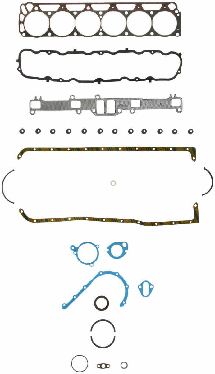 2601002  Engine Kit Gasket Set, Black