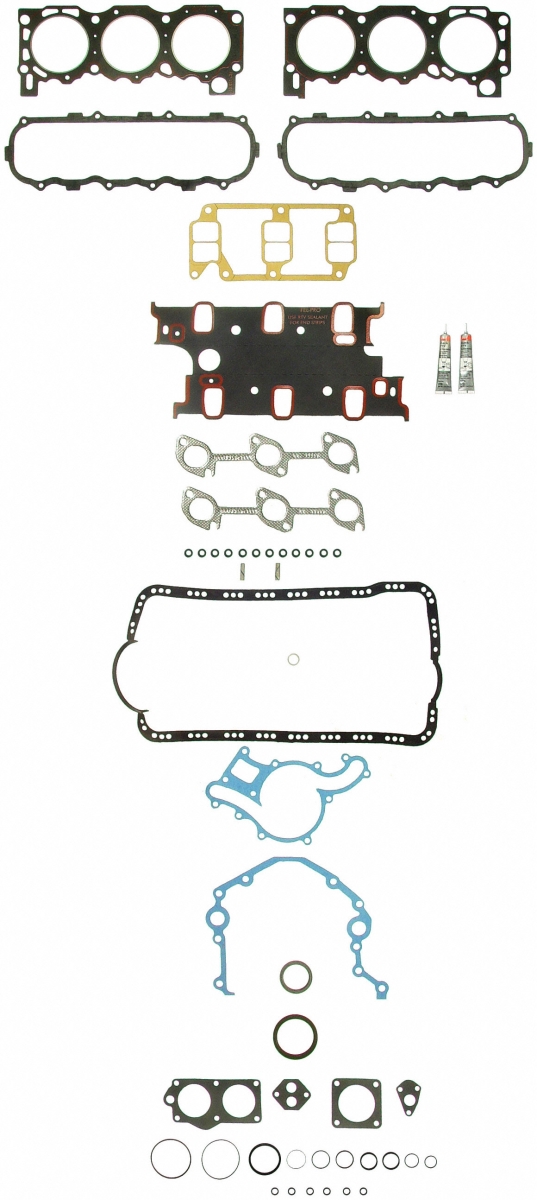 2601220  Engine Kit Gasket Set, Black