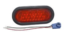 53122 Oval LED Stop & Tail Light Kit, Red