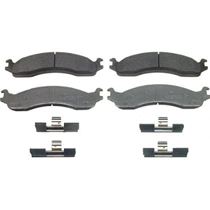 MX655 ThermoQuiet Semi-Metallic Front Disc Brake Pads for 1995-1997 Ford F350