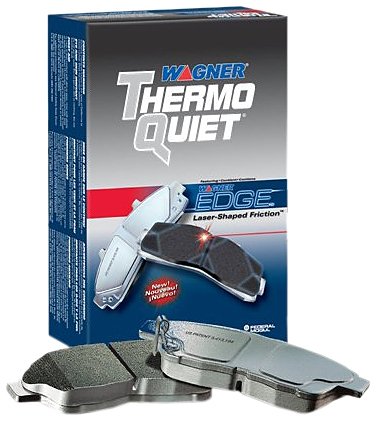 MX756 ThermoQuiet Semi-Metallic Front Disc Brake Pads for 1999-2004 Ford F250 Super Duty