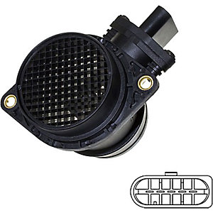 245-1079 1998-2001 Volkswagen Beetle Mass Air Flow Sensor Assembly