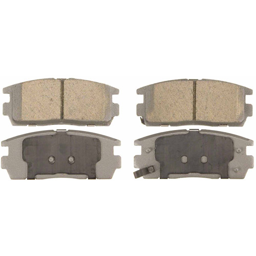 QC1275 15.01 mm ThermoQuiet Ceramic Brake Pad Set for 2007-2017 Chevrolet Equinox