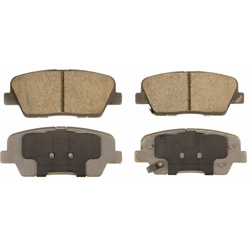 QC1284 14.4 mm ThermoQuiet Ceramic Brake Pad Set for 2011-2015 Kia Sorento