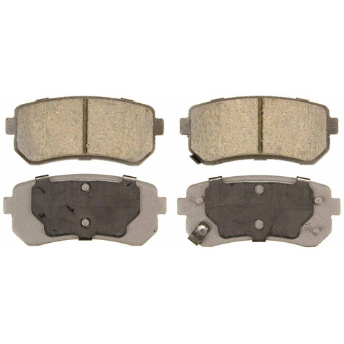 QC1398 14.94 mm ThermoQuiet Ceramic Brake Pad Set for 2010-2013 Kia Forte