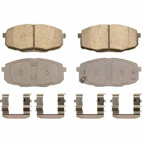 QC1397 ThermoQuiet Ceramic Brake Pad Set for 2010-2013 Kia Forte