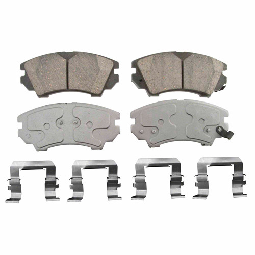 QC1404 ThermoQuiet Ceramic Brake Pad Set for 2010-2015 Chevrolet Camaro