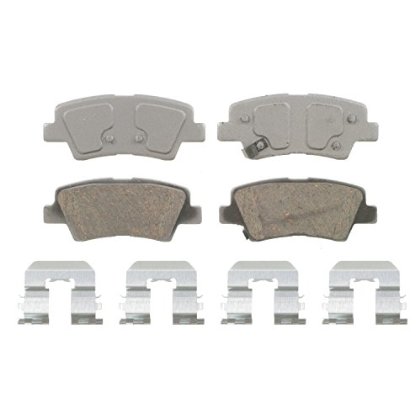 QC1445 14.83 mm ThermoQuiet Ceramic Brake Pad Set for 2011-2015 Hyundai Sonata