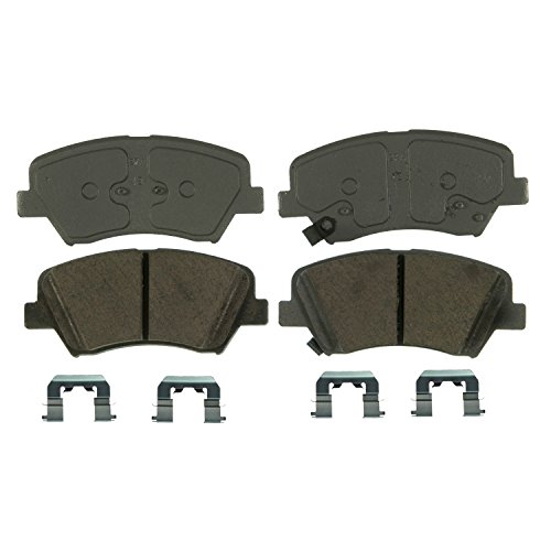 QC1543 ThermoQuiet Ceramic Brake Pad Set for 2011-2012, 2016 Hyundai Elantra