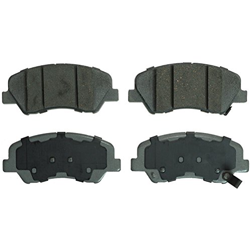 QC1593 ThermoQuiet Ceramic Brake Pad Set for 2012-2017 Hyundai Accent