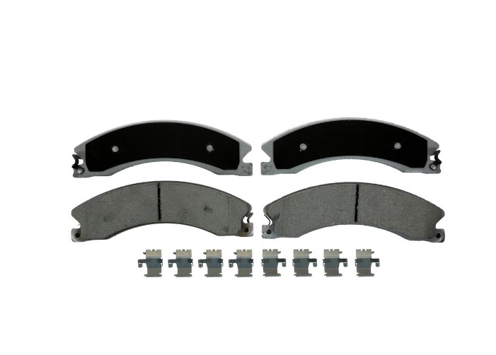 QC1411 ThermoQuiet Ceramic Brake Pad Set for 2011-2016 GMC Sierra 2500 HD
