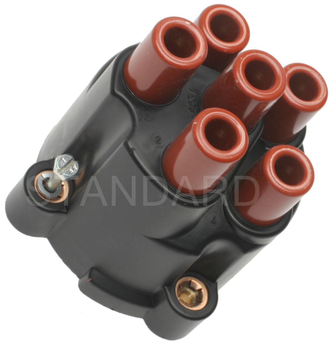 GB464 Distributor Cap Assembly for 1993-1997 Volvo 850, Black