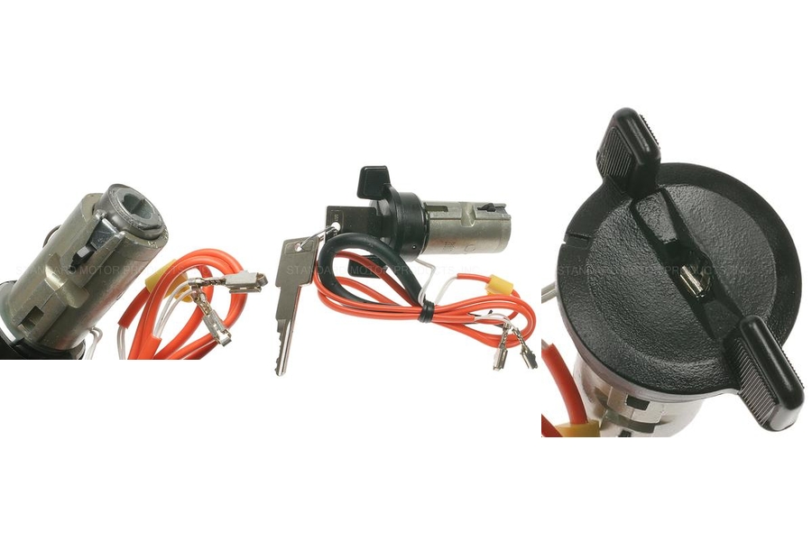 US205L Ignition Lock Cylinder for 1992-1999 Buick LeSabre, Black