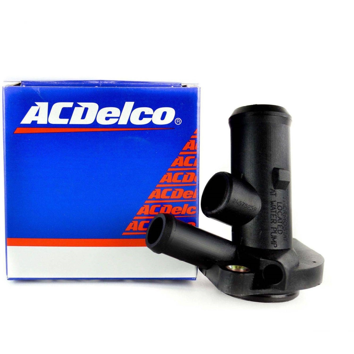 151794 Engine Coolant Water Outlet for 1996-1997 GMC K1500, Black