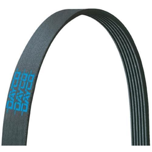 5080595 Poly Rib Gold Label Belt for 2001-2003 Freightliner FC70, Black