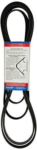 5061370 Poly Rib Serpentine Belts for 2006 Chevrolet Silverado 2500 HD, Black